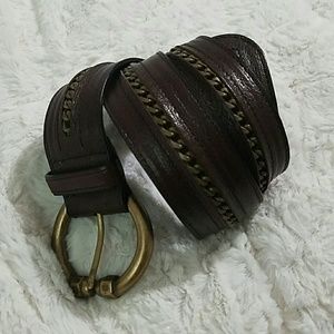 Bottega Veneta Chain link Leather Belt